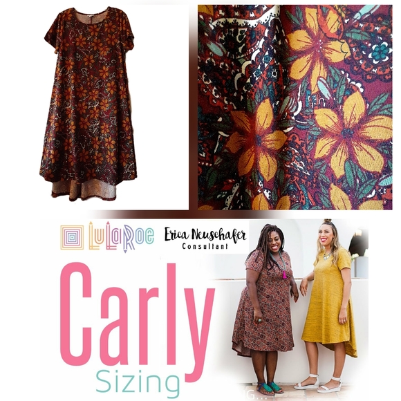 LuLaRoe Dresses & Skirts - Carly High- Low Swing Dress by LulaRoe